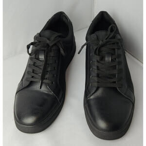 Robert David, WORK, sneakers, black, non-slip, lace up, size 9.5 M, memory foam